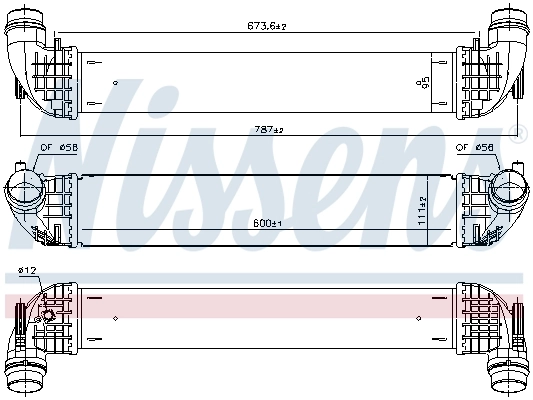 Charge Air Cooler 96140