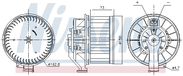 Interior Blower 87803