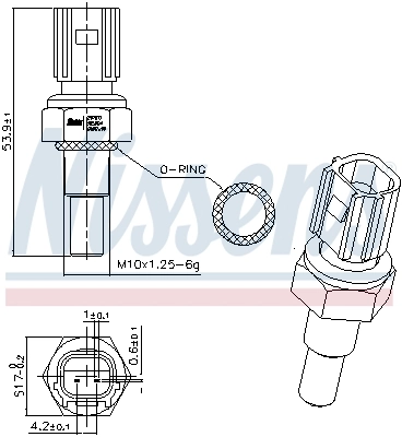 Sensor, coolant temperature ** FIRST FIT ** 207071