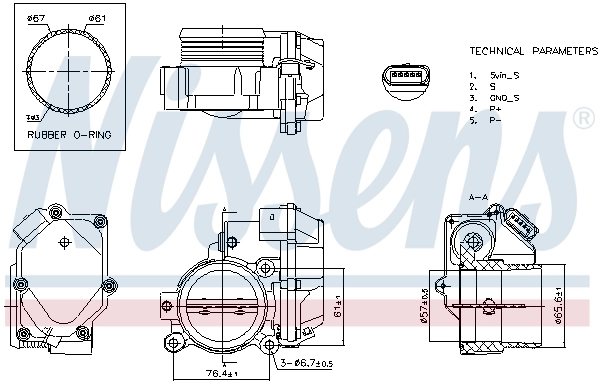 Throttle Body ** FIRST FIT ** 955176