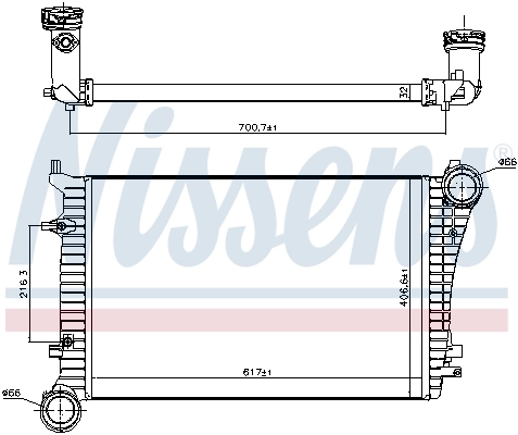 Charge Air Cooler 96619