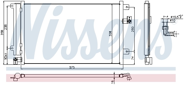 Condenser, air conditioning ** FIRST FIT ** 940292