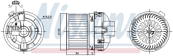Interior Blower 87468