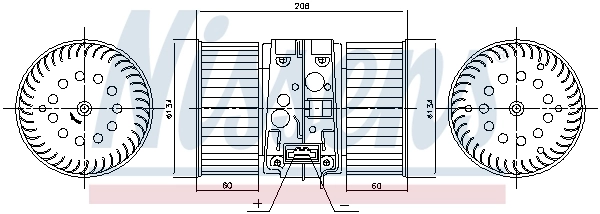 Interior Blower 87448