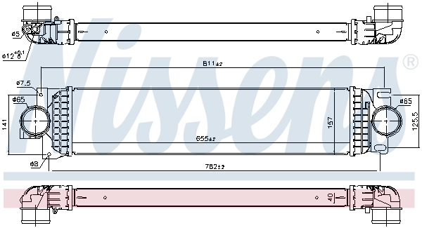 Charge Air Cooler 961234