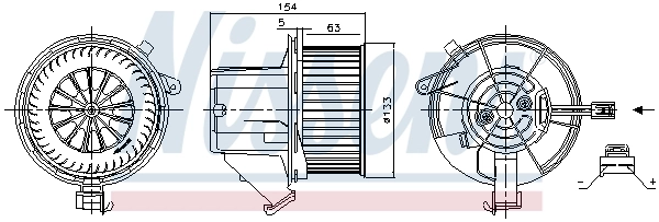 Interior Blower 87391