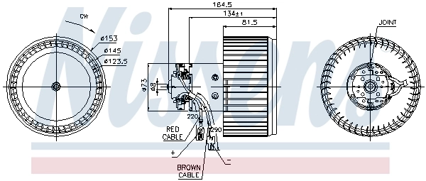Interior Blower 87093