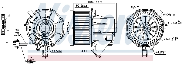 Interior Blower 87215