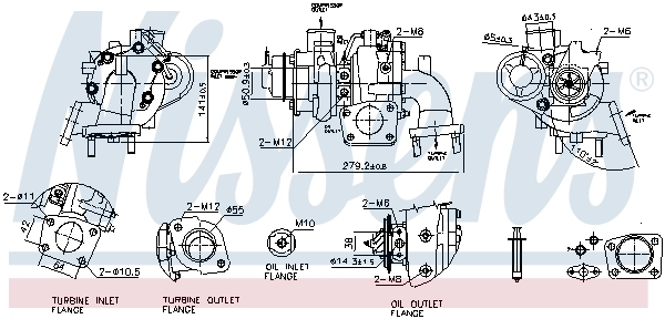 NISSENS 93642 Charger, charging (supercharged/turbocharged)