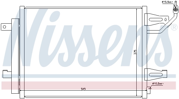 Condenser, air conditioning ** FIRST FIT ** 940067