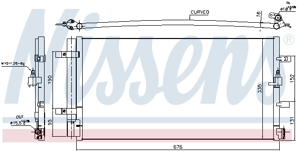 Condenser, air conditioning ** FIRST FIT ** 940430