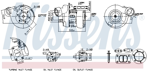 NISSENS 93792 Charger, charging (supercharged/turbocharged)