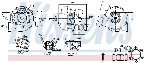 NISSENS 93298 Charger, charging (supercharged/turbocharged)
