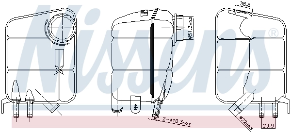 Expansion Tank, coolant 996381