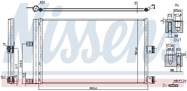 Condenser, air conditioning ** FIRST FIT ** 941210