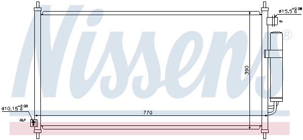Condenser, air conditioning ** FIRST FIT ** 940237