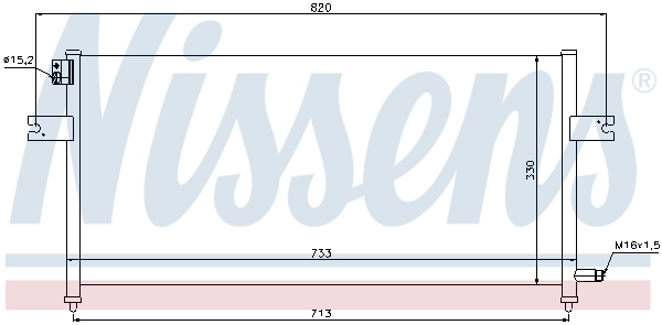 Condenser, air conditioning 94759