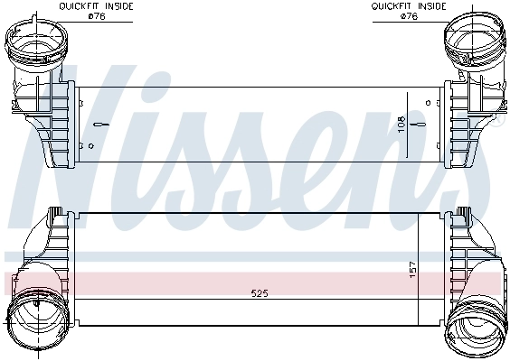 Charge Air Cooler 96364