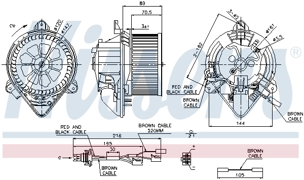 Interior Blower 87042