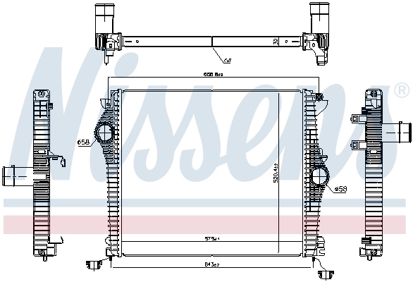 Charge Air Cooler 961532
