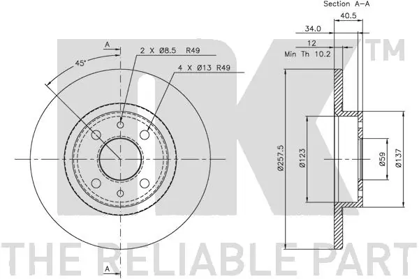 BOSCH 1 424 618 015 Spring