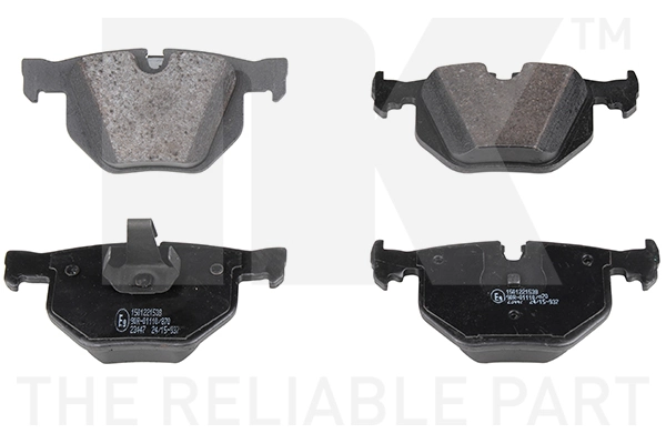 Brake Pad Set, disc brake 221538