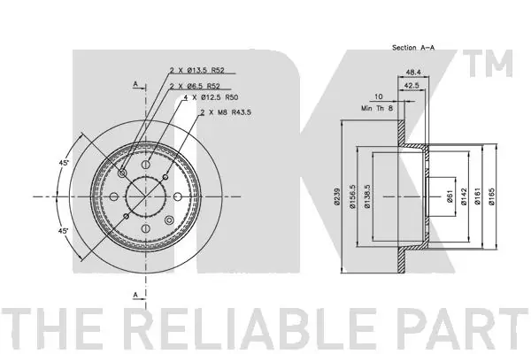 NK 202613 Brake Disc