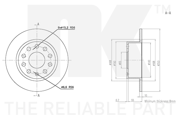 BOSCH 2 430 102 310 Washer