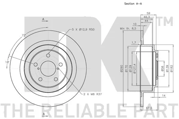 BOSCH 2 430 102 988 Washer