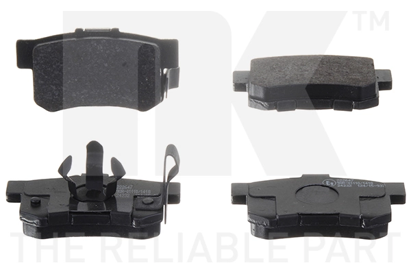 Brake Pad Set, disc brake 222647