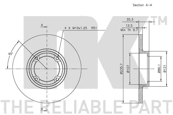 BOSCH 2 434 619 055 Spring