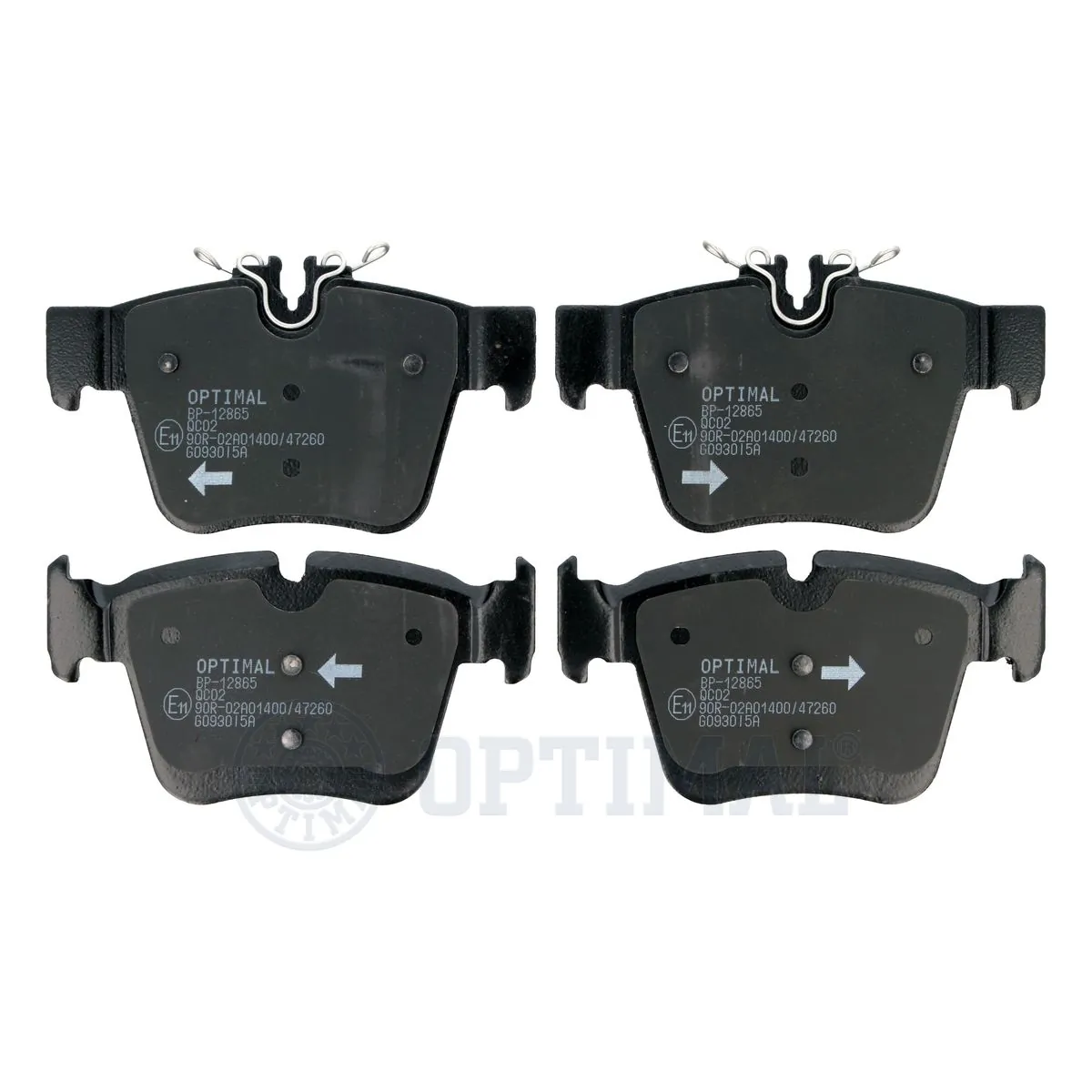 Brake Pad Set, disc brake BP-12865