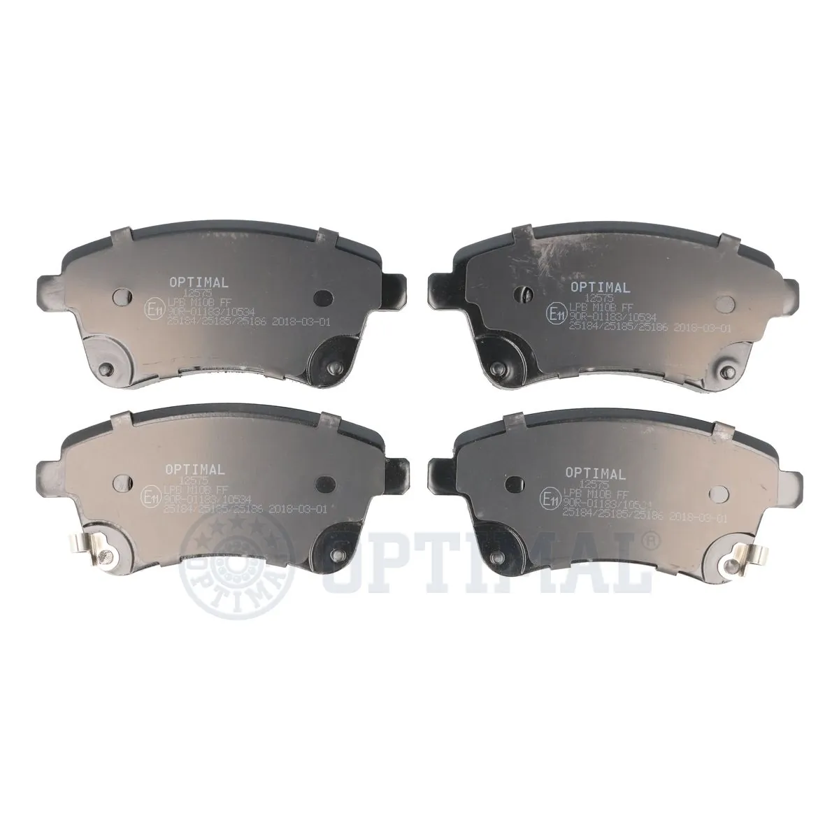 Brake Pad Set, disc brake BP-12575