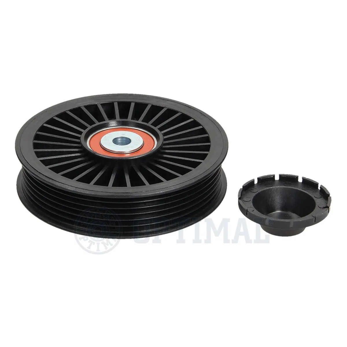 Deflection/Guide Pulley, V-ribbed belt 0-N1437