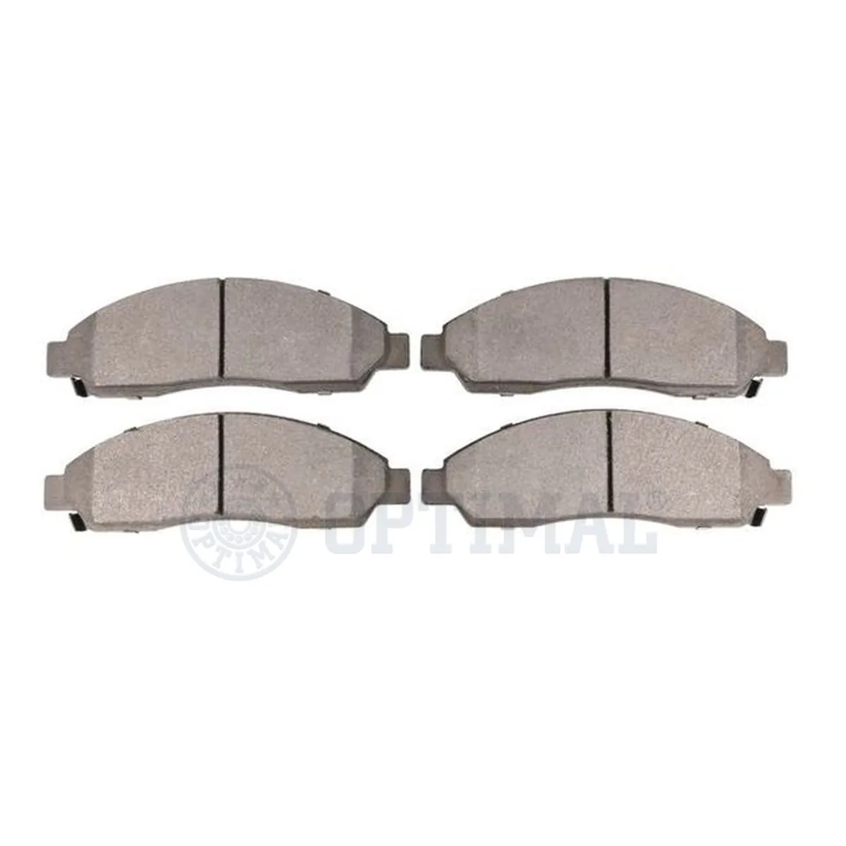 OPTIMAL 12344 Brake Pad Set, disc brake