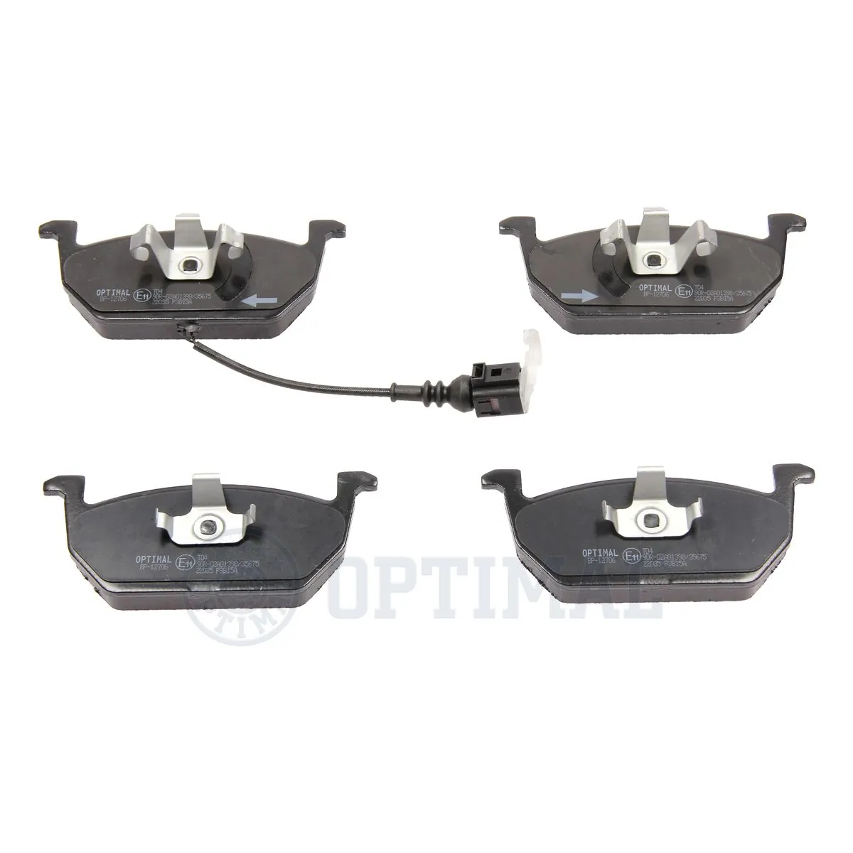 Brake Pad Set, disc brake BP-12706