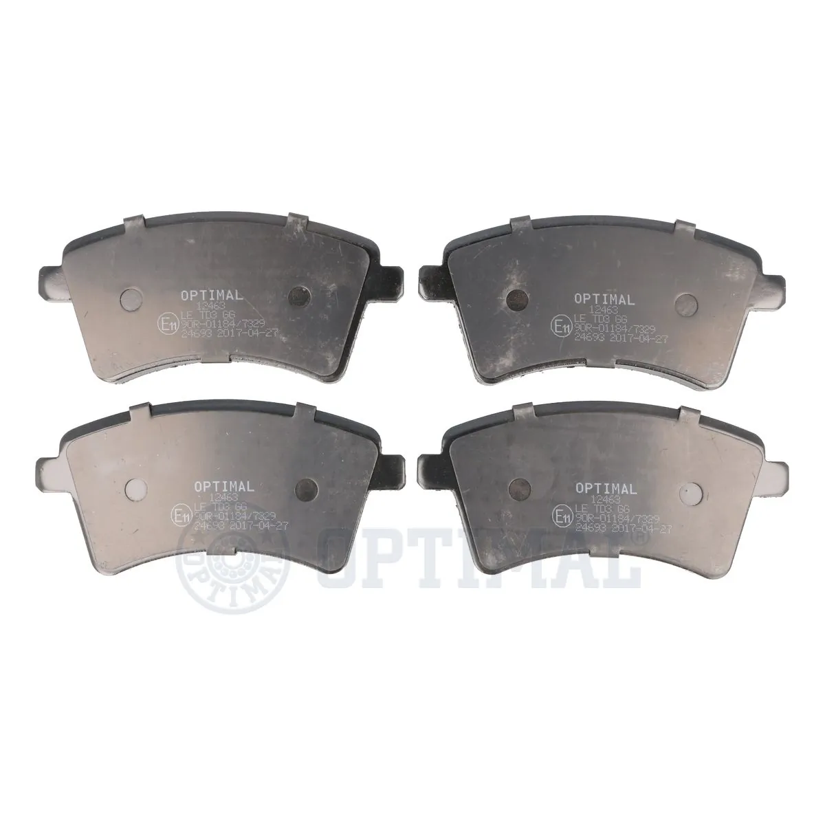 Brake Pad Set, disc brake BP-12463