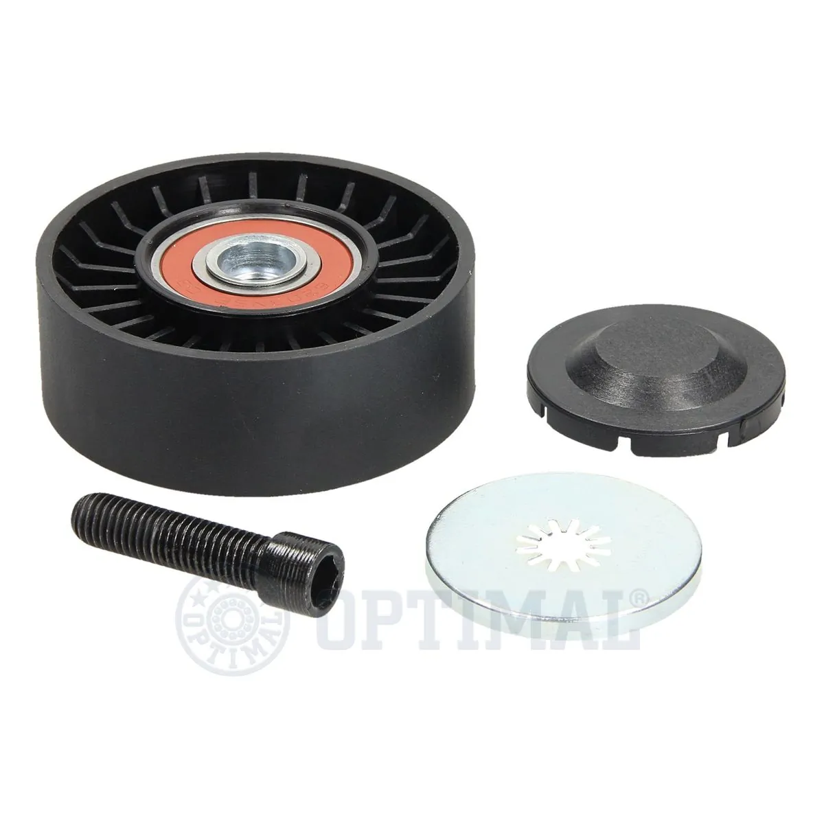 Deflection/Guide Pulley, V-ribbed belt 0-N2130