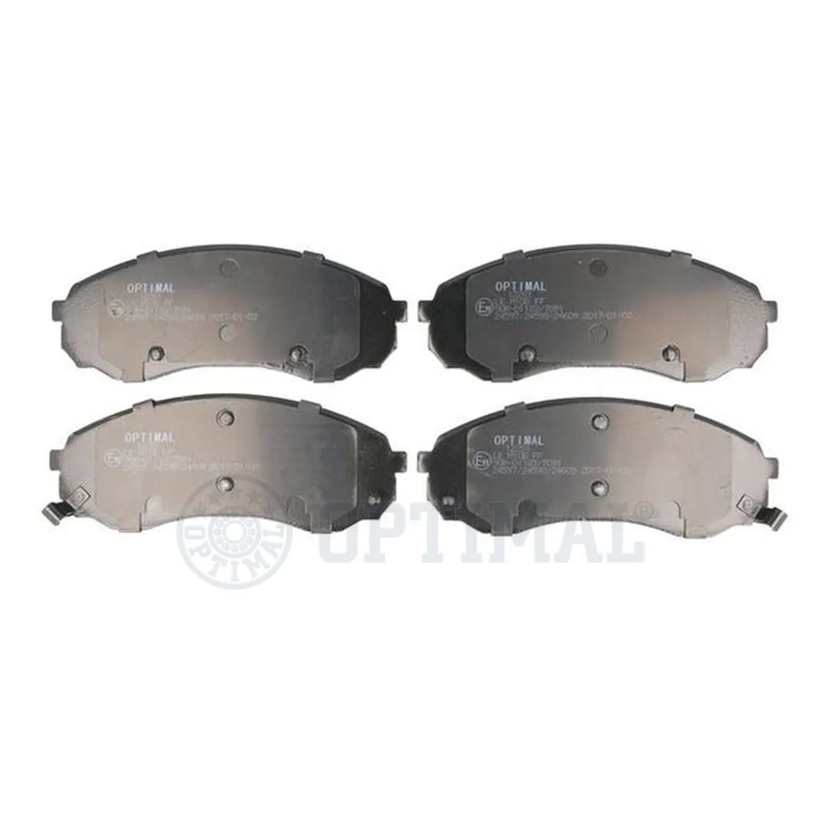 OPTIMAL 12281 Brake Pad Set, disc brake