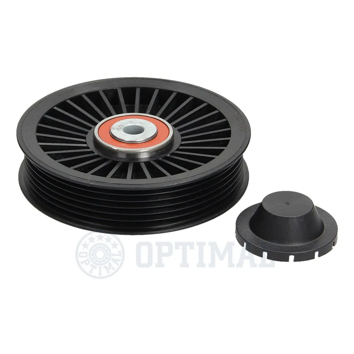 Deflection/Guide Pulley, V-ribbed belt 0-N1436S