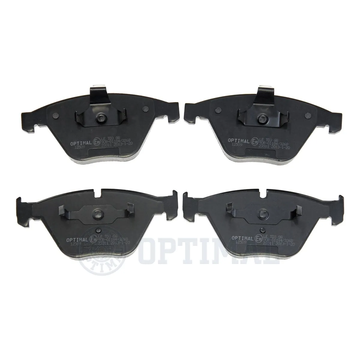 Brake Pad Set, disc brake BP-12509