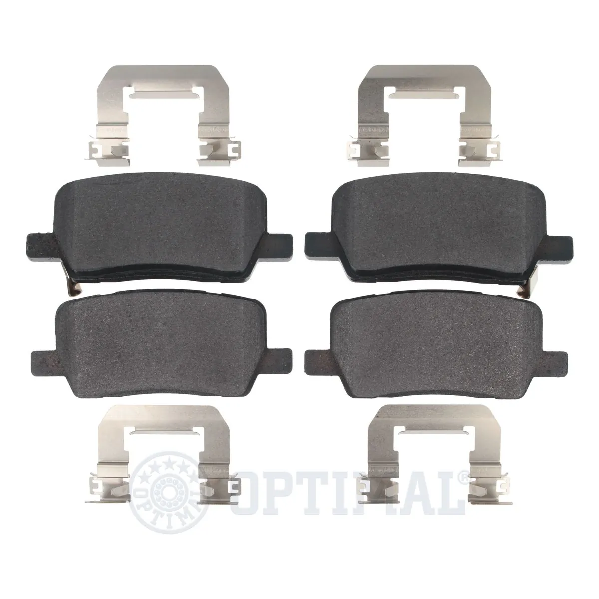 OPTIMAL BP-12812 Brake Pad Set, disc brake