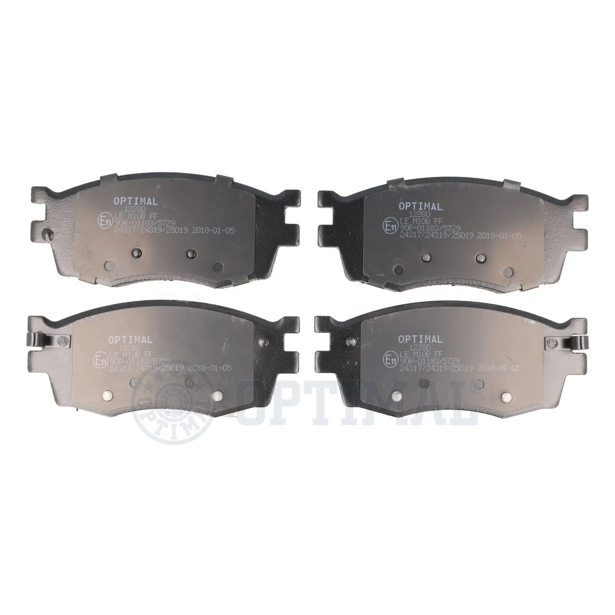 Brake Pad Set, disc brake BP-12280