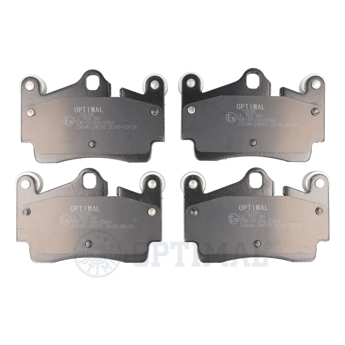 Brake Pad Set, disc brake BP-12186