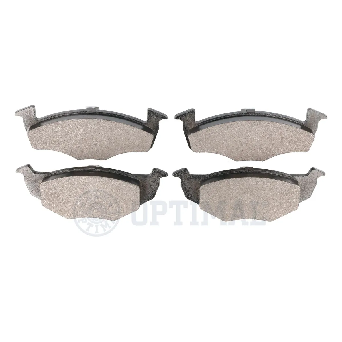 OPTIMAL BP-10128 Brake Pad Set, disc brake