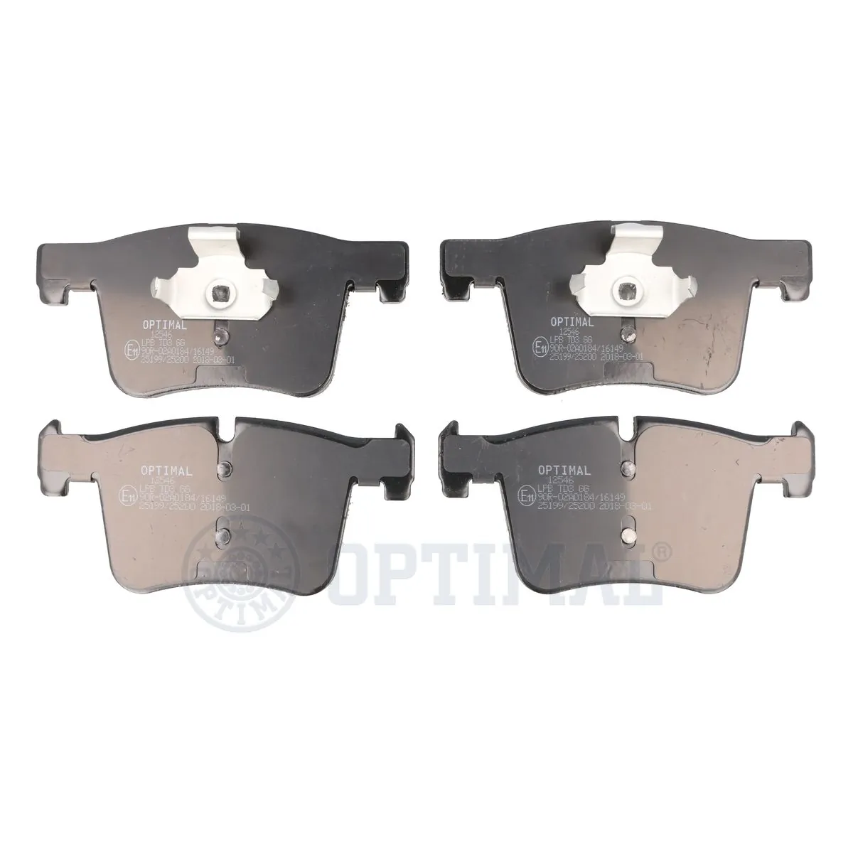 Brake Pad Set, disc brake BP-12546