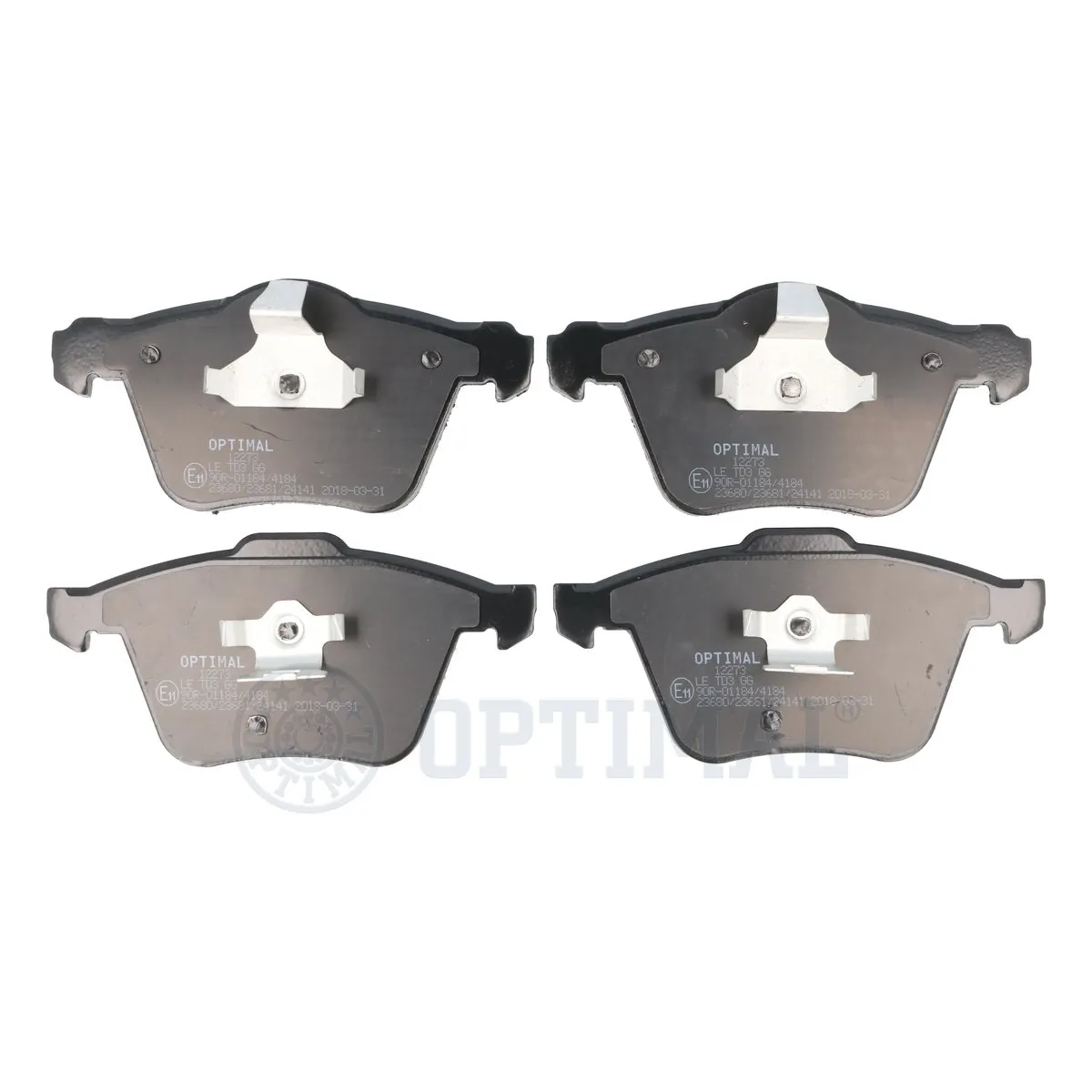 Brake Pad Set, disc brake BP-12273
