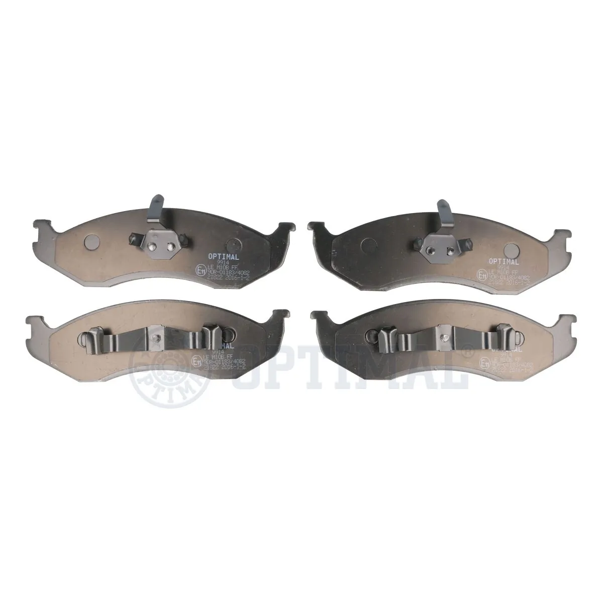 Brake Pad Set, disc brake BP-09914