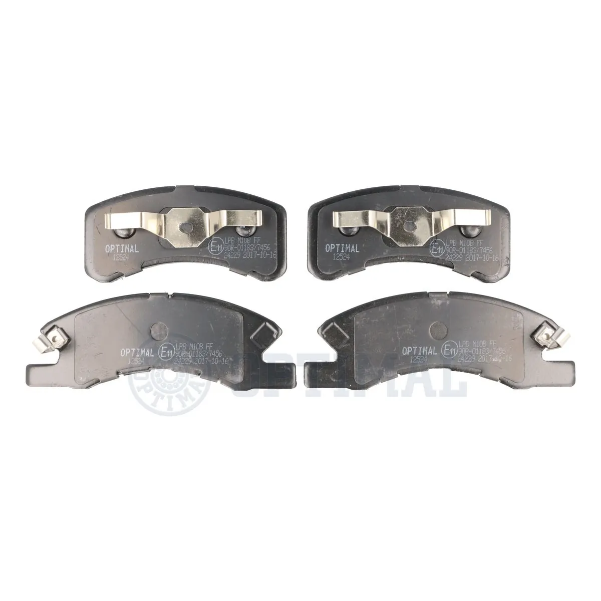 Brake Pad Set, disc brake BP-12524