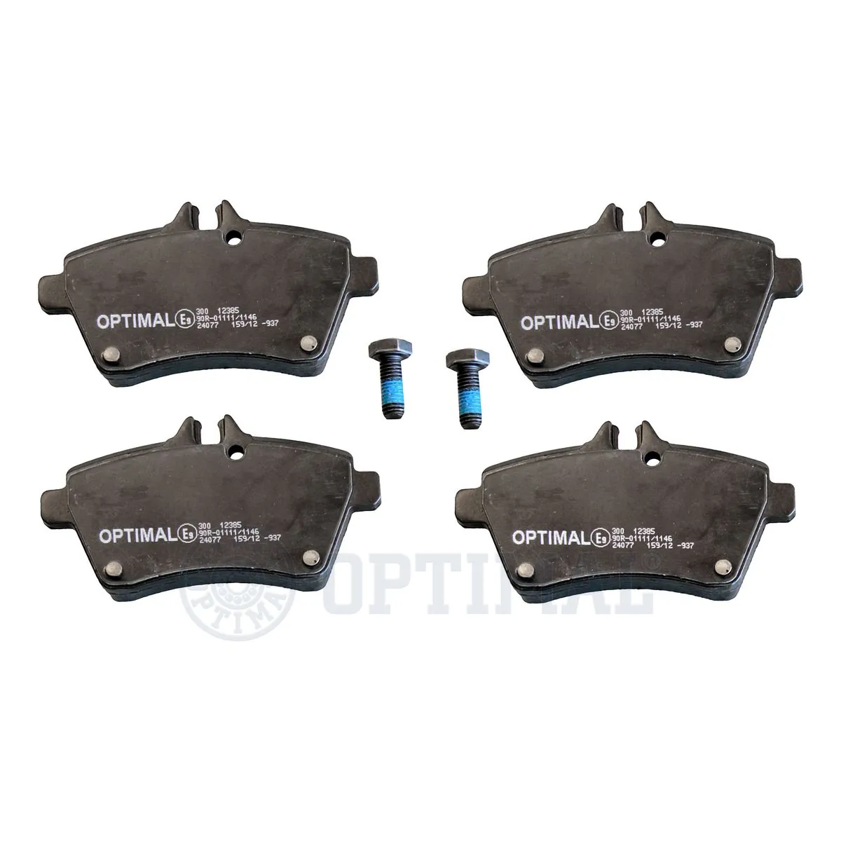 Brake Pad Set, disc brake BP-12385